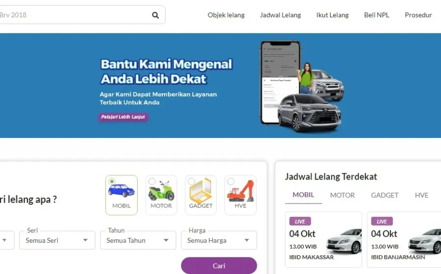 Beberapa Jenis Mobil yang Ada di Lelang IBID, Tertarik Untuk Ikut